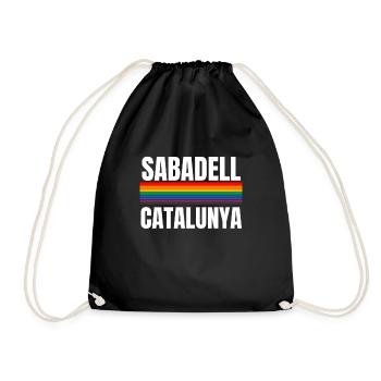 Bandera Independentista Catalana Estelada Negra - Sac de sport léger - noir - Devant