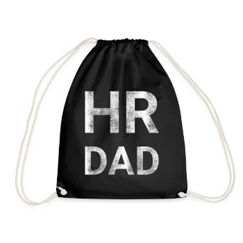 Human Resources HR Dad - Drawstring Bag - black - Front