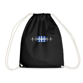 France Martinique - Drawstring Bag - black - Front