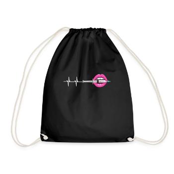 Botox Plastic Surgery And Aesthetic Nurse Injector - Drawstring Bag - black - Front