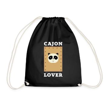 Cajon Box Drum Instrument Peruvian Cajon - Turnbeutel - Schwarz - Vorne