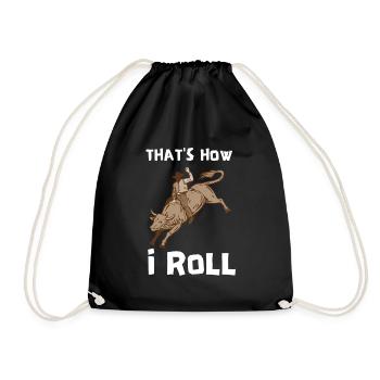 Future Bull Rider Steer Riding - Sac de sport léger - noir - Devant