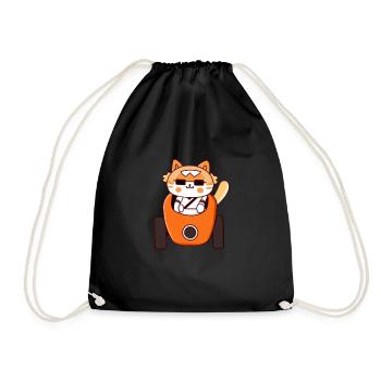 Vélo couché et vélomobile - Sac de sport léger - noir - Devant