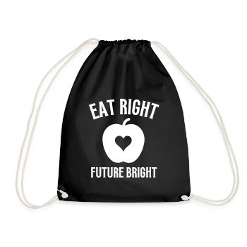 Holistic Nutritionist National Nutrition Month - Turnbeutel - Schwarz - Vorne