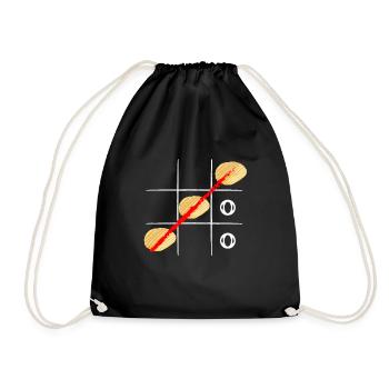 Just A Girl Who Loves Potato Chips - Drawstring Bag - black - Front