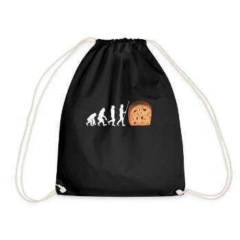 Baking Raisin Bread - Turnbeutel - Schwarz - Vorne