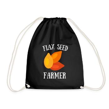 Superfood Huile de lin - Sac de sport léger - noir - Devant