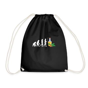 Superfood Huile de lin - Sac de sport léger - noir - Devant