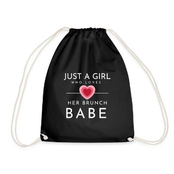 Babes Who Brunch Squat - Sac de sport léger - noir - Devant