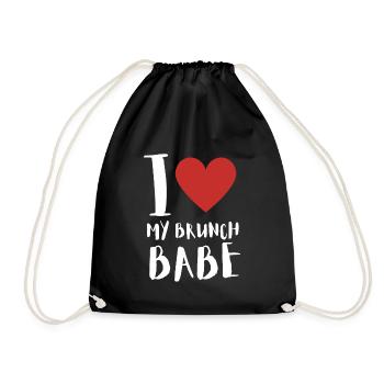 Babes Who Brunch Squat - Sac de sport léger - noir - Devant