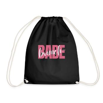 Babes Who Brunch Squat - Sac de sport léger - noir - Devant