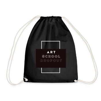 Décrochage scolaire - Sac de sport léger - noir - Devant