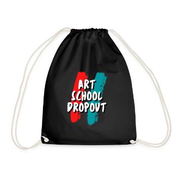 Décrochage scolaire - Sac de sport léger - noir - Devant
