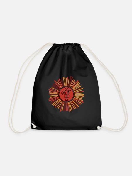 Galo de Barcelos Coq portugais - Sac de sport léger - noir