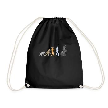 Débat philosophique Sentiment philoslothique - Sac de sport léger - noir - Devant