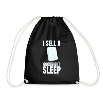 Best Salesman Bed Mattress Doctor - Turnbeutel - Schwarz - Vorne