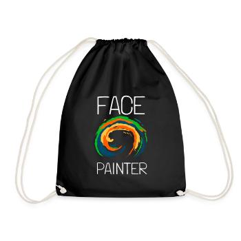 Face Painter et Face Painting - Sac de sport léger - noir - Devant