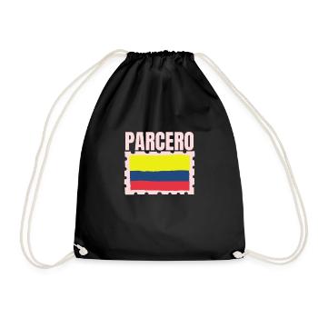 Parcero Colombie Carthagène Colombie Medellin et - Sac de sport léger - noir - Devant