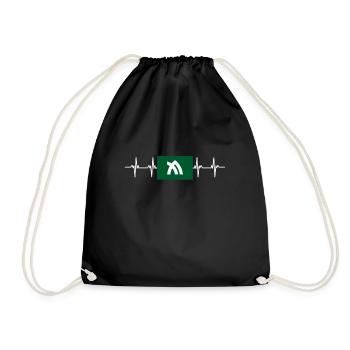 Drapeau du Japon - Kagawa - Sac de sport léger - noir - Devant