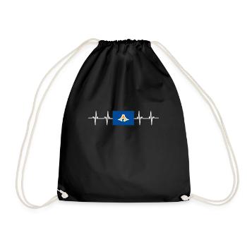 Drapeau du Japon - Shizuoka - Sac de sport léger - noir - Devant