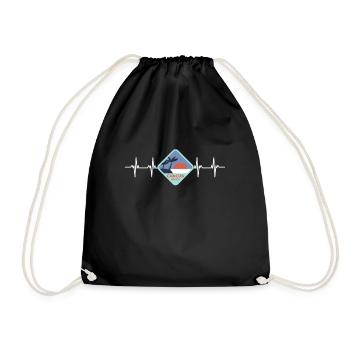 Mexique Cancun Flag - Sac de sport léger - noir - Devant