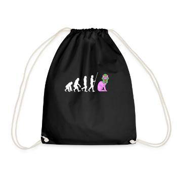 Sphynx Mom Cat Hairless Cat Owner - Drawstring Bag - black - Front