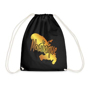 belle idée de Cadeau Original de la Martinique - Sac de sport léger - noir - Devant
