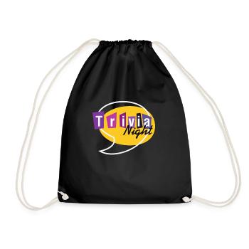Game Night Host Question Game Night - Drawstring Bag - black - Front
