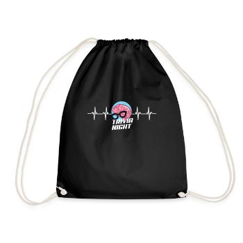 Game Night Host Question Game Night - Drawstring Bag - black - Front