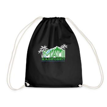 Save The Rainforest - Drawstring Bag - black - Front