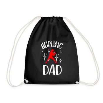 Irish Dublin Hurling - Drawstring Bag - black - Front