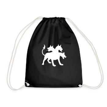 Greek Mythology Gods Ancient Greece - Drawstring Bag - black - Front