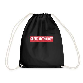 Greek Mythology Gods Ancient Greece - Drawstring Bag - black - Front