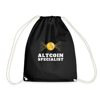 Altcoin Traders - Turnbeutel - Schwarz - Vorne