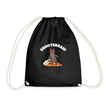 Waikiki Honolulu Island - Drawstring Bag - black - Front
