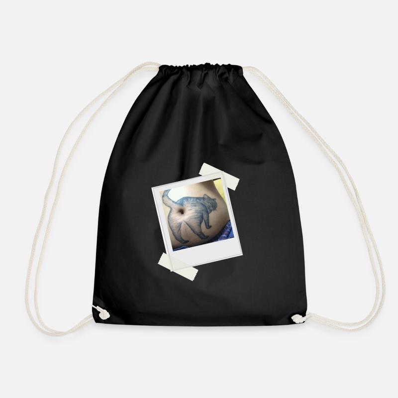 Cat Butthole - Turnbeutel - Schwarz