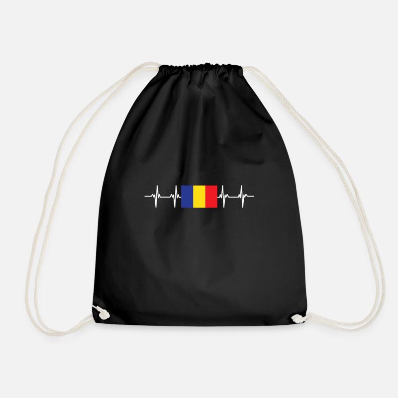 Drapeau africain - Tchad - Sac de sport léger - noir