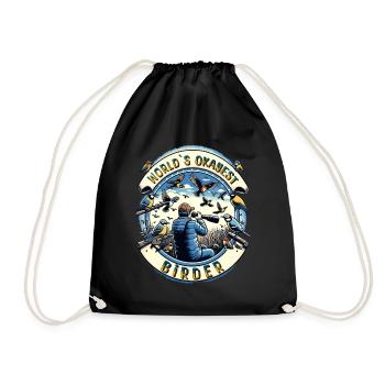 Le meilleur ornithologue amateur au monde - Sac de sport léger - noir - Devant