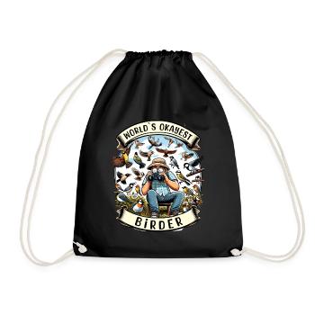 Le meilleur ornithologue amateur au monde - Sac de sport léger - noir - Devant