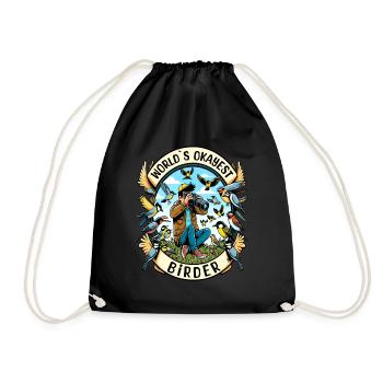 Le meilleur ornithologue amateur au monde - Sac de sport léger - noir - Devant