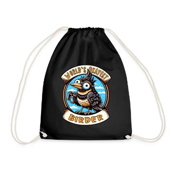Le meilleur ornithologue amateur au monde - Sac de sport léger - noir - Devant