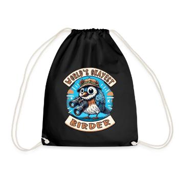 Le meilleur ornithologue amateur au monde - Sac de sport léger - noir - Devant