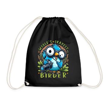 Le meilleur ornithologue amateur au monde - Sac de sport léger - noir - Devant