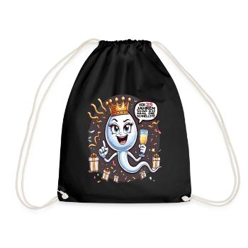 Il y a 25 ans, j’étais la femme la plus rapide - Sac de sport léger - noir - Devant