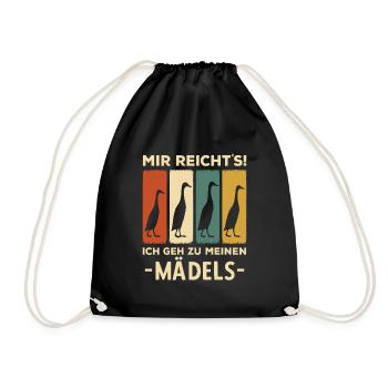 J’en ai assez, je vais voir mes filles - Sac de sport léger - noir - Devant