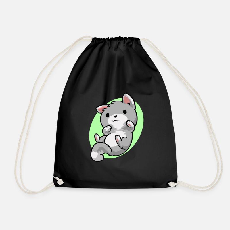 Baby Katze - Turnbeutel - Schwarz