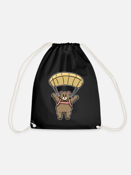 Ours Parapente - Sac de sport léger - noir
