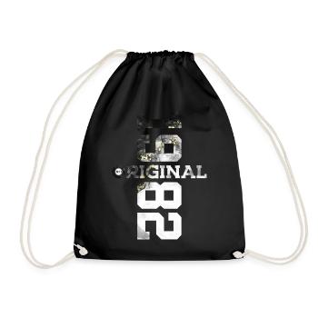 ORIGINAL 1982 COOL 44TH BIRTHDAY - Drawstring Bag - black - Front