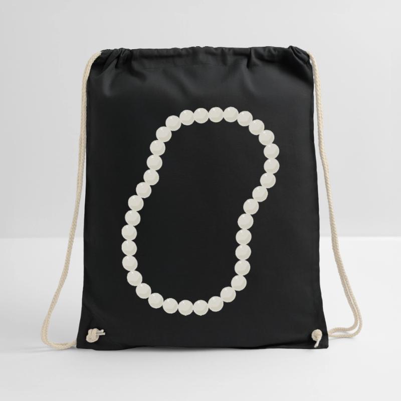 Conception élégante de collier de perles de perles Sac de sport léger