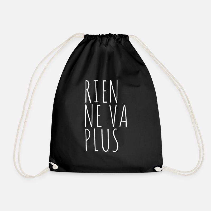 rien ne va plus - Turnbeutel - Schwarz